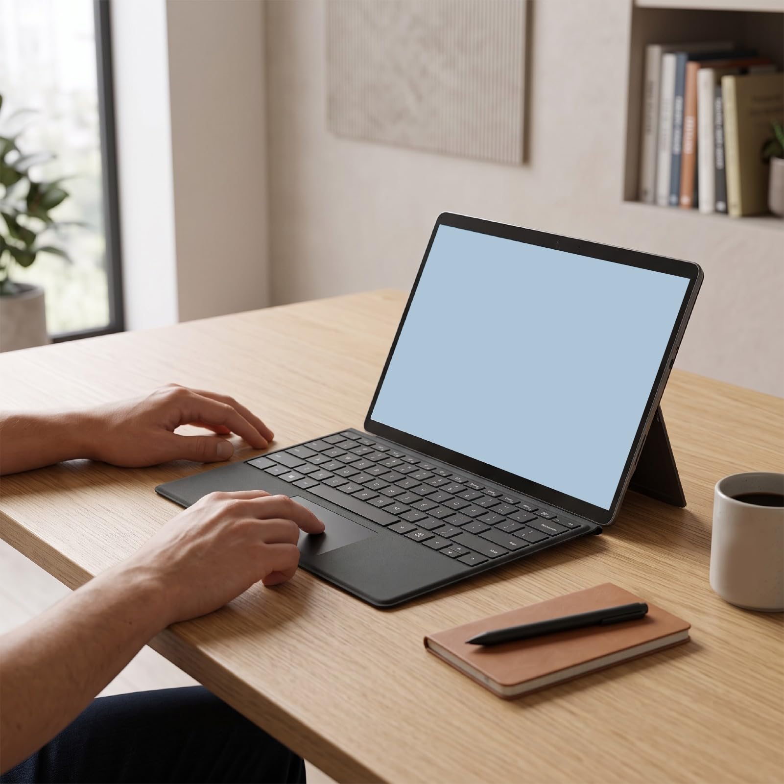 Teclado de Tableta Español con Funda Touchpad para K20M 2 en 1