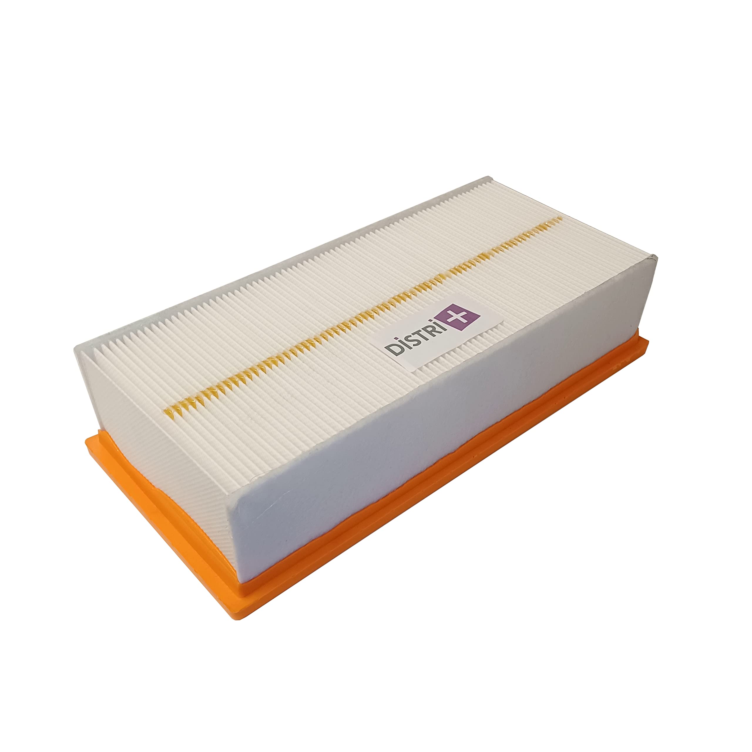 Filtro plisado plano de poliéster compatible con aspiradora Karcher NT65/2, NT72/2, NT75/2 - Alternativa para referencias originales Karcher 6 904-284 0, 69042840 - Pack de 1 filtro