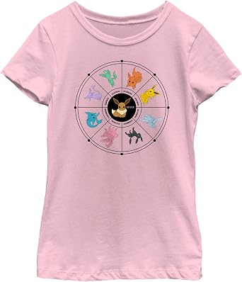 Pokemon Girls Eevee Evolution Tarot Card