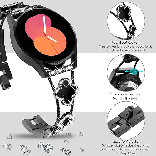 Miniatura 4 de Compatible con Galaxy Watch 8 de 1.575 pulgadas1.732 pulgadas, Galaxy Watch 8 Classic de 1.811 pulgadas y todos los relojes Galaxy de 0.787