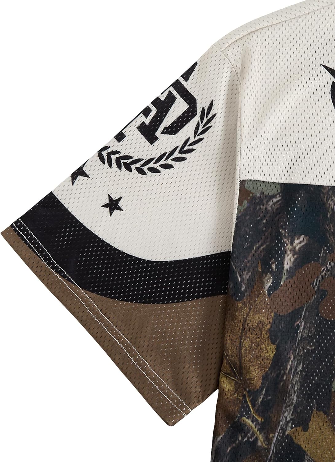 SOLY HUX Jersey Shirts for Men Y2k Short Sleeve Camo Graphic Tees Streetwear Summer Outfits - Image 5