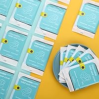 Vista 2 de TRIPTIPS Fundas desechables para asiento de inodoro, paquete de viaje de 20 unidades, uso más rápido, sin adhesivos, impermeable, funda de asiento