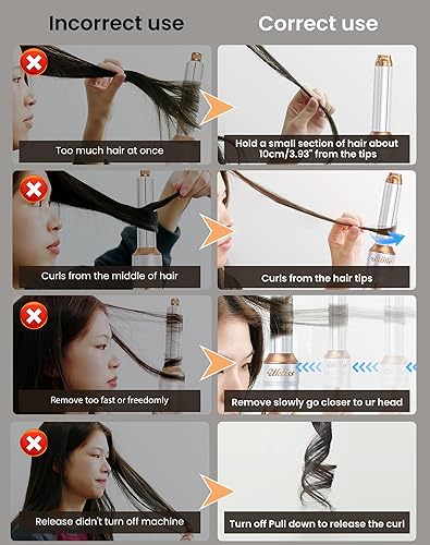 Miniatura 8 de UKLISS Cepillo secador de pelo de 7 en 1,110000 RPM con difusor para cabello rizado y retorcido, cepillo iónico profesional, secador de pelo para