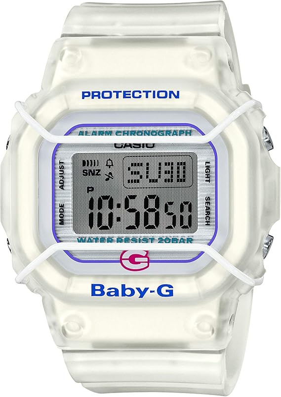 Amazon カシオ 腕時計 ベビージー 25th Anniversary Model Bgd 525 7jr レディース ホワイト レディース腕時計 腕時計 通販