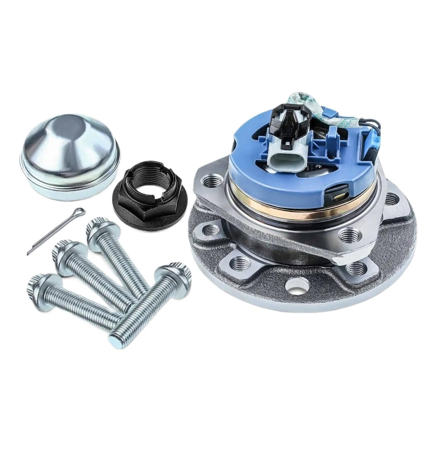 Generico Cuscinetto Ruota Kit 90538941 per Opel per Astra G Cabriolet per Caravan CC Coupé Station per Wagon 1x Kit Cuscinetto Ruota Assale Anteriore Entrambi I Lati