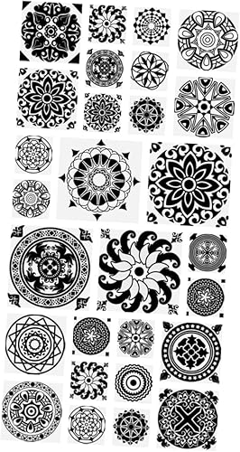 OSALADI 84 Pcs Wall Tile Stickers Carpet Tiles Flooring Self Adhesive Floor Planks Housewarming Gift Waterproof Sticker Self Adhesive Tile Sticker