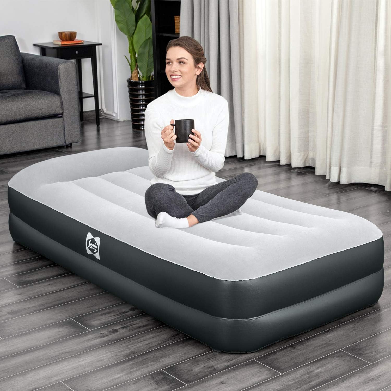 dual headrest airbed