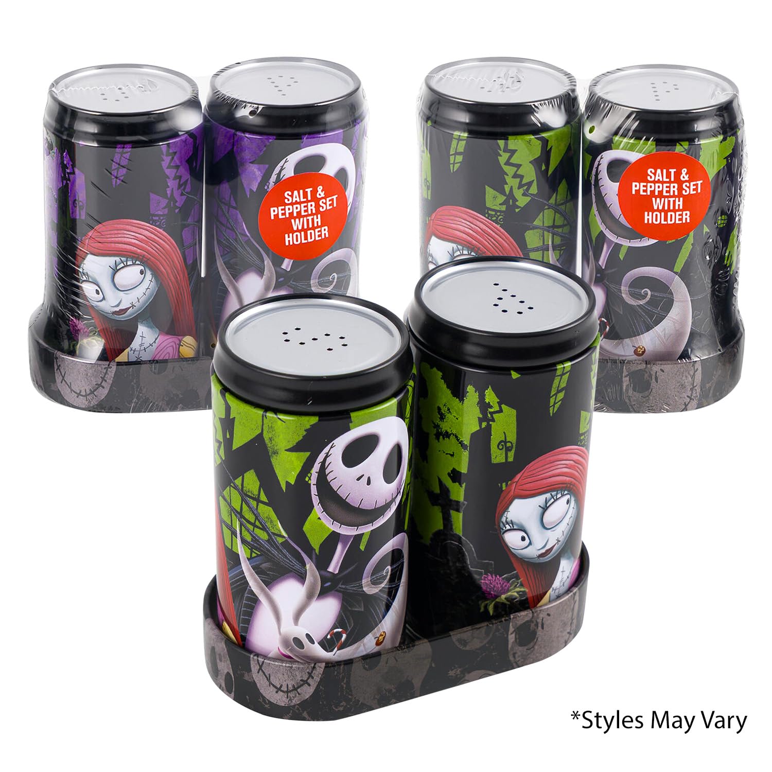 Amazon.com: Nightmare Before Christmas Salt and Pepper Shakers Set