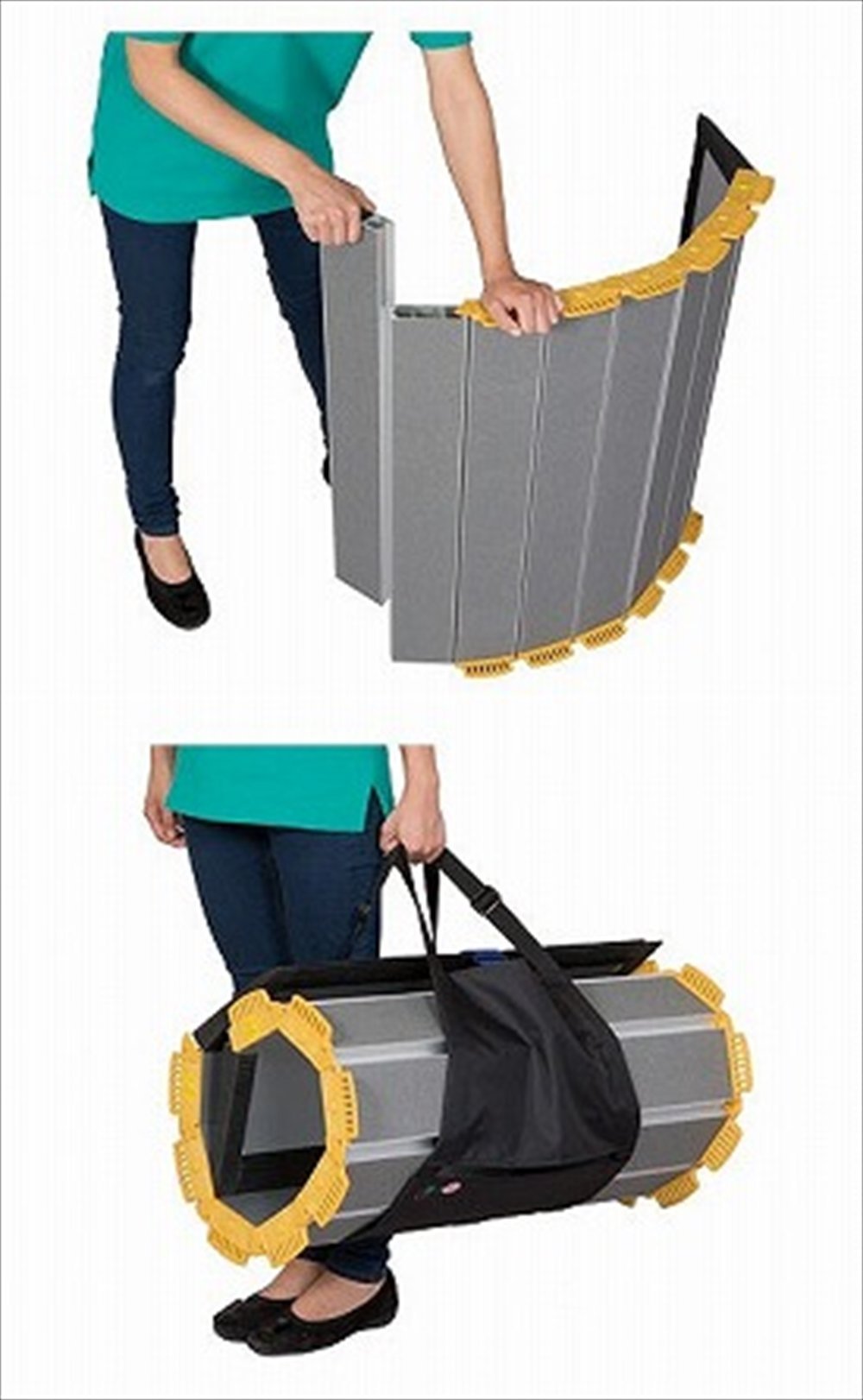 Amazon | 車いす用スロープ 段ない・ス ロールタイプ 280cm 630-280 