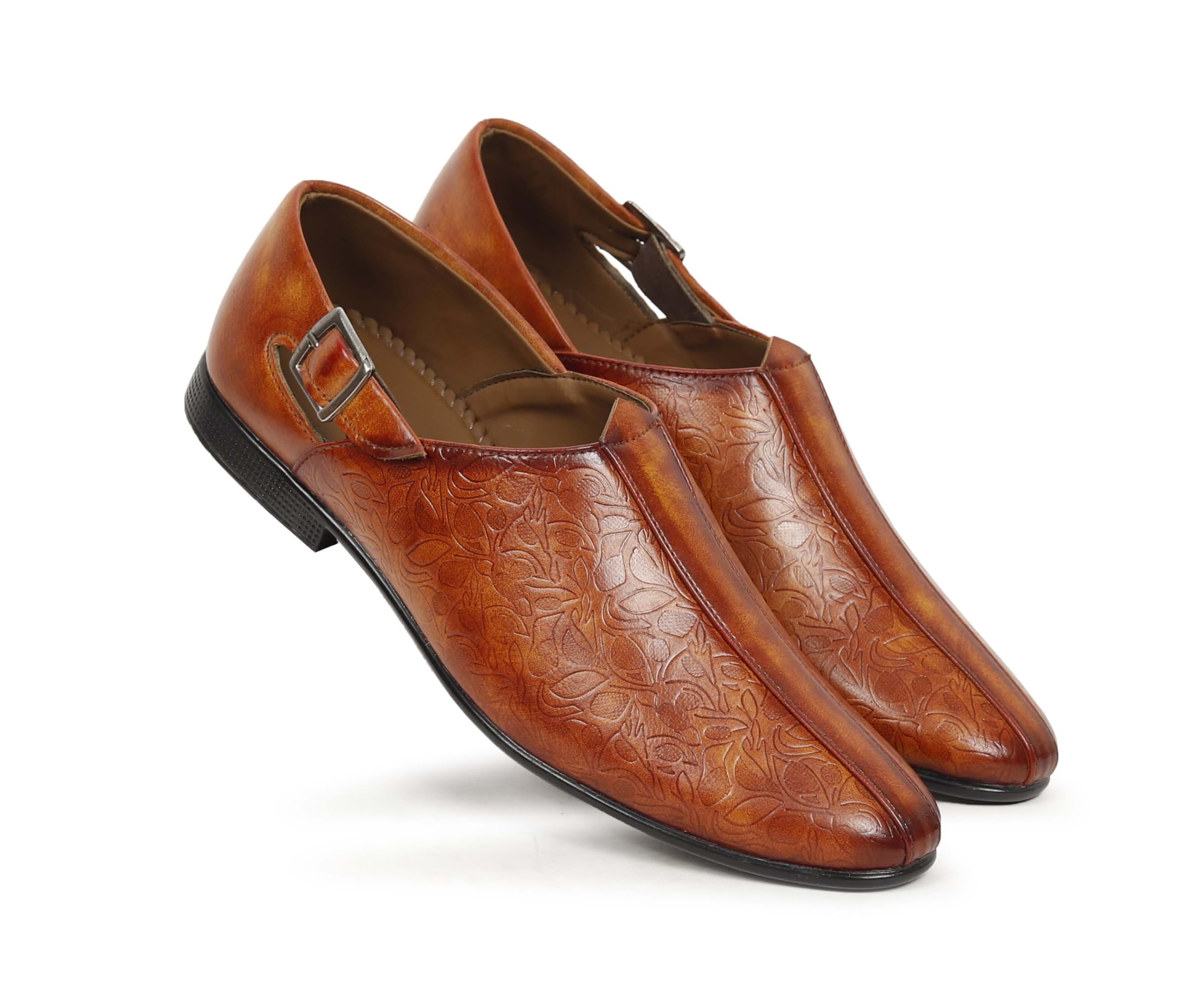 JEMPA Men’s Premium Slip-On Loafers | Comfortable Formal Shoes for Men (NAG-02)-picture-38