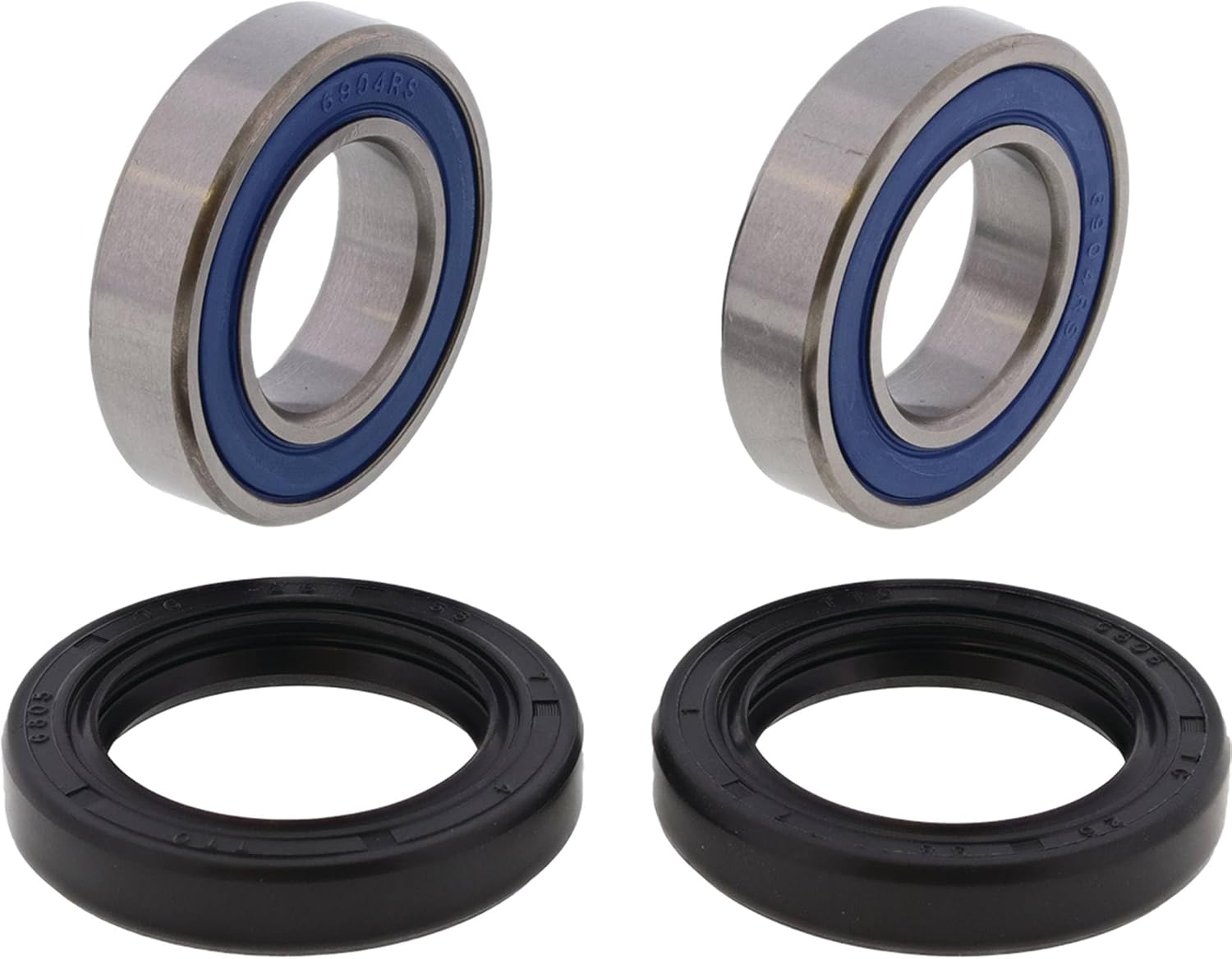All Balls Wheel Bearing Seal Kit 25-1092 Compatible with/Replacement for Yamaha YZ125 1998-2018, YZ250 1998-2018, YZ250F 2001-2013, YZ250X 2016-2018, YZ400F 1998-1999, YZ450F 2003-2013