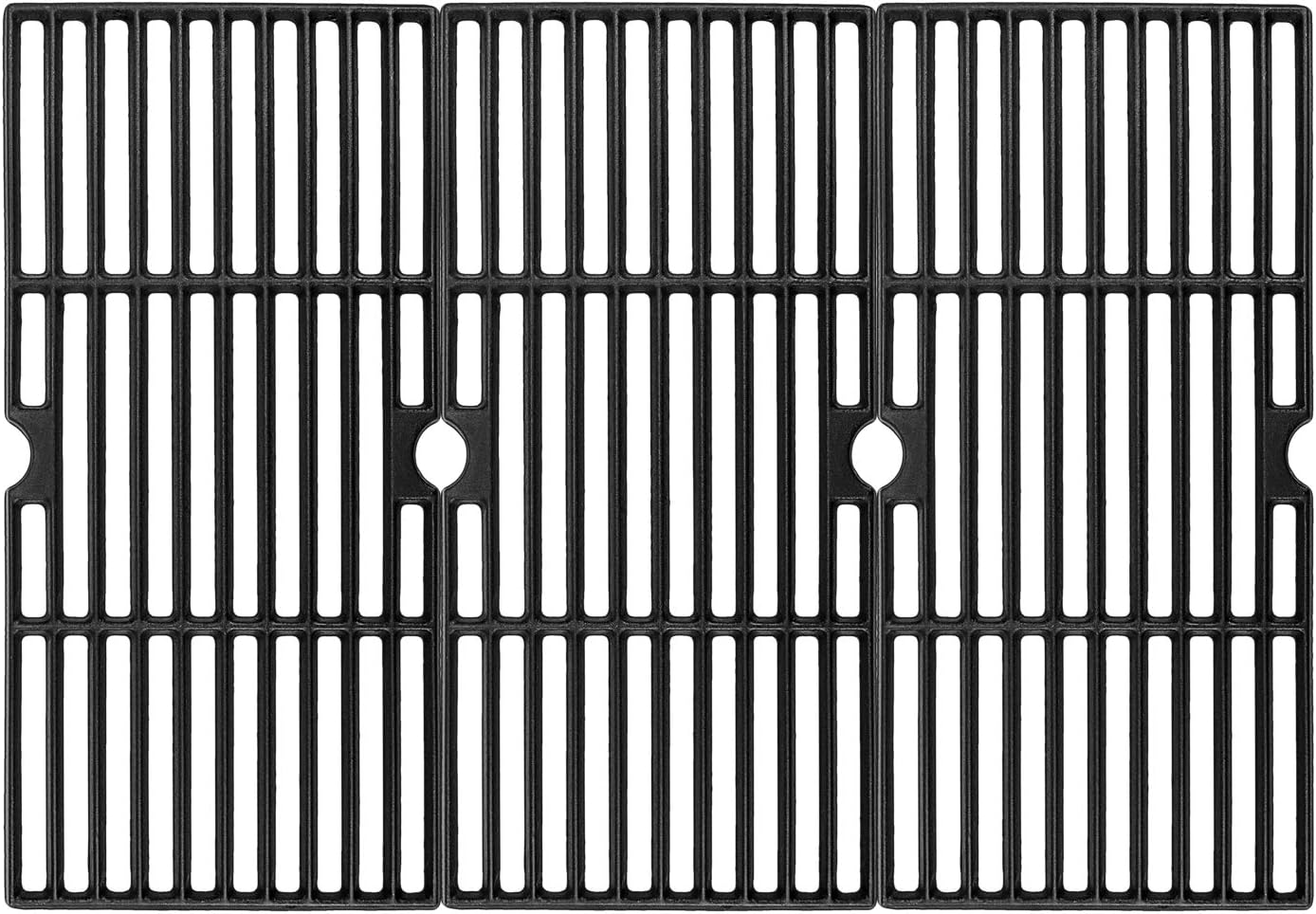 Grill Grates for Charbroil Advantage 4 Burner 463344116 463343015 463344015, Gas2coal 463340516 463370516, Grill Grids for Char-Broil 463336016, Replacement for G467-0002-W1, G309-0019-W2, 16 15/16"