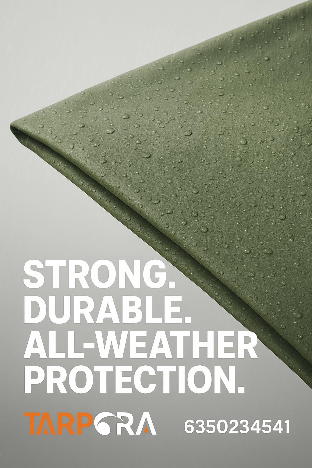 Heavy Duty Canvas Tarpaulin 600 GSM – 100% Water Repellent, UV Resistant, Tearproof, Multipurpose Truck, Garden, Construction & Outdoor Cover with Reinforced Eyelets (Grey, 6 X 6 FT) — Amazon image 7
