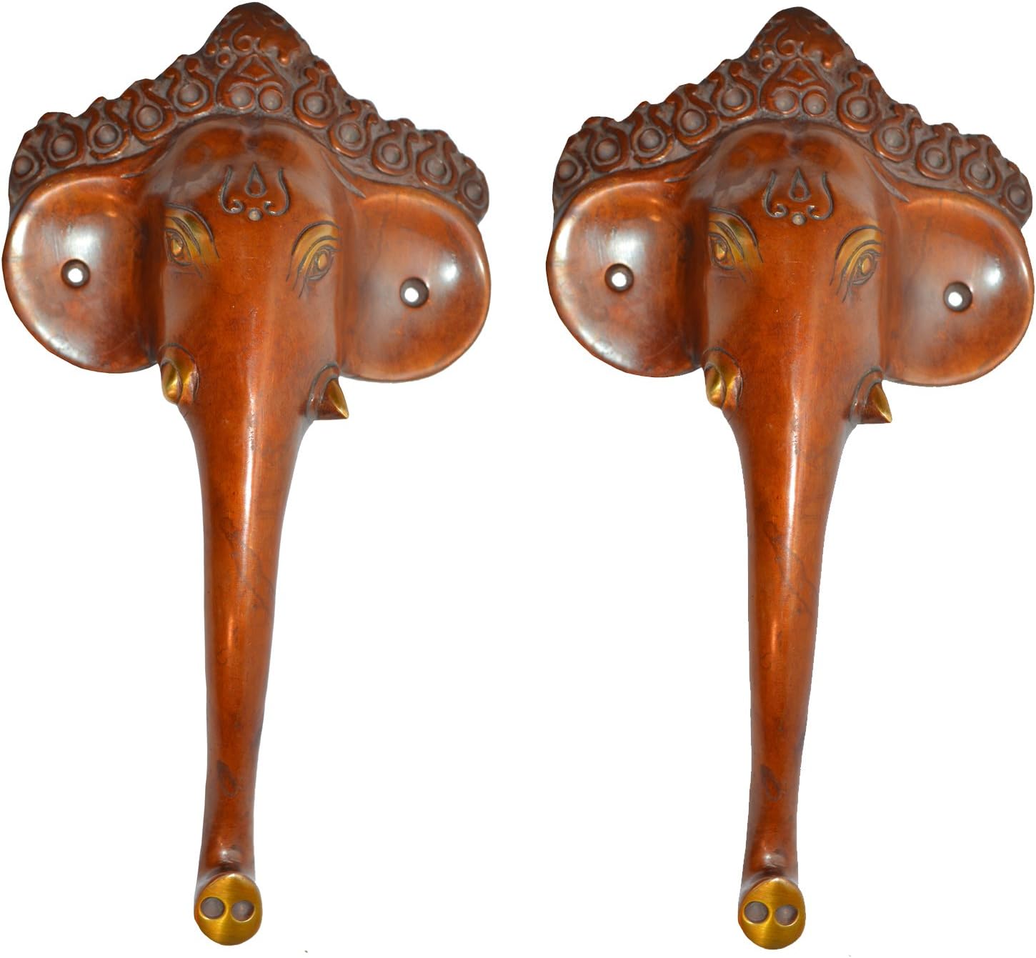 Elephant Face Door Handle Pair for Door Hardware by Aakrati