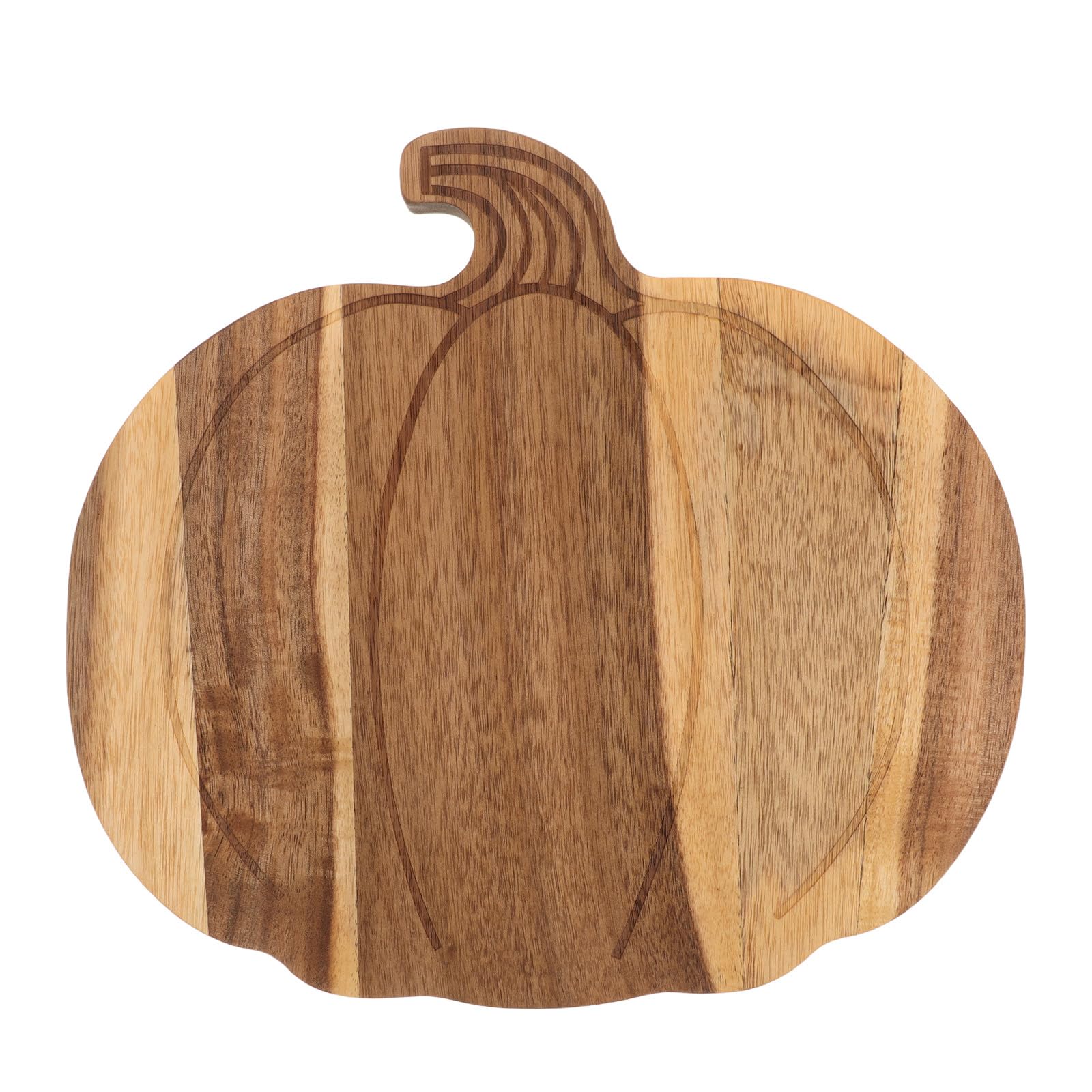 Operitacx Tabla de embutidos con forma de calabaza - Tabla de quesos de madera para Halloween - Platos de aperitivos de madera para fiestas de otoño y Acción de Gracias - Uso en la cocina