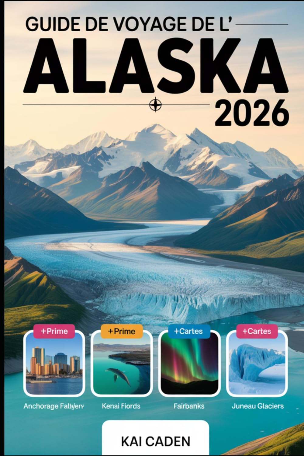Guide de voyage de l'Alaska 2026: Explorez Anchorage, le parc national de Denali, les fjords de Kenai, Juneau, Fairbanks, les glaciers, les aventures ... attractions du plus grand État des États-Unis