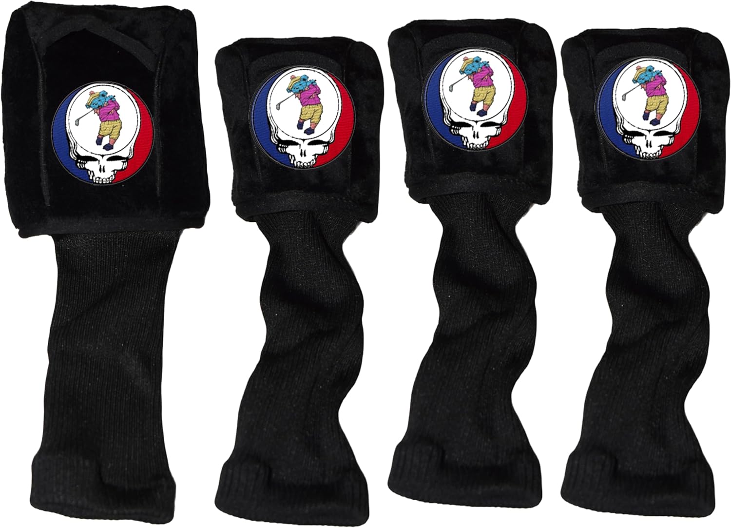Dancing Bear Golfing Steal Your Face Golf Head Cover Selection