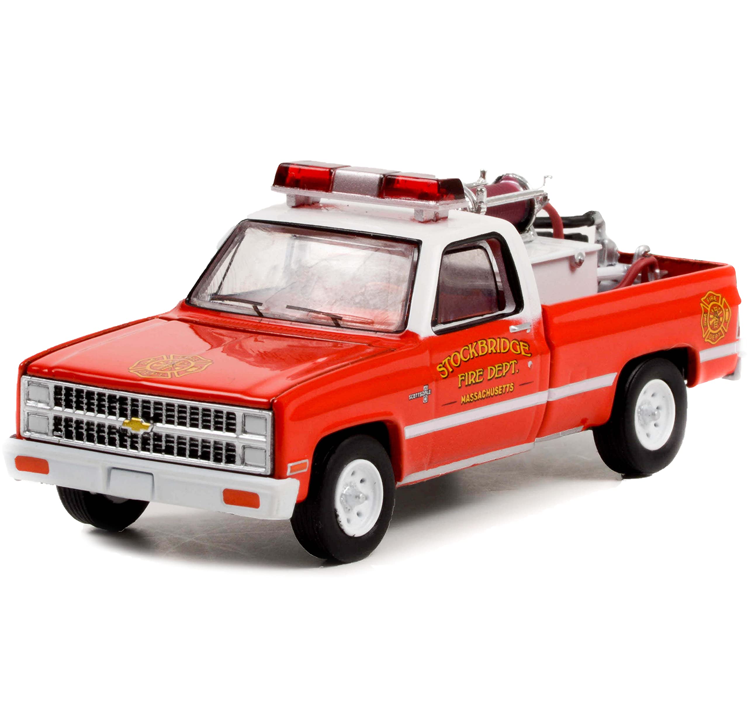 Amazon.com: 1981 Chevy K20 Scottsdale Pickup Red & White