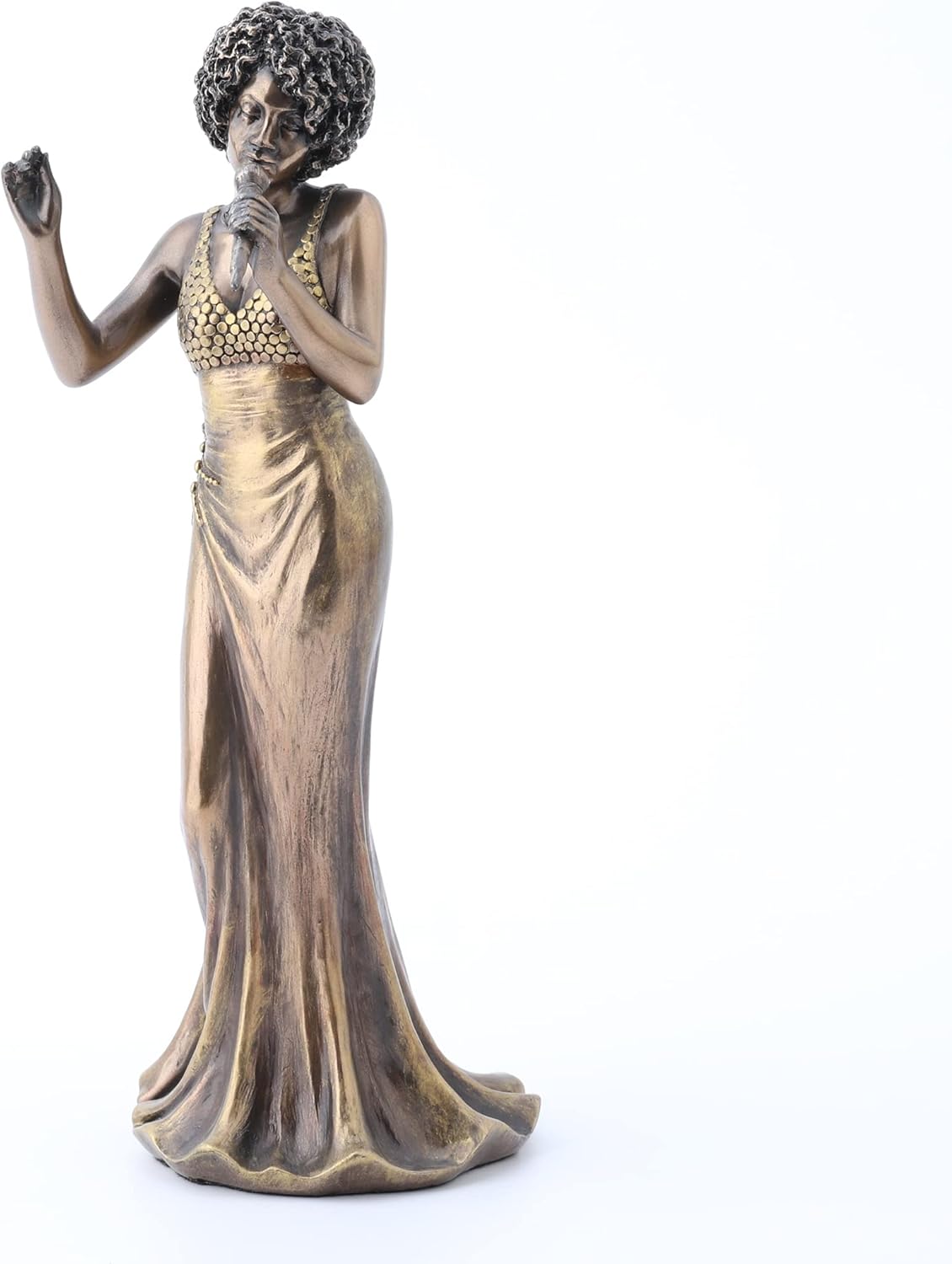 Veronese Design 8 1/8" Jazz Band Female Vocal Singer Statue
