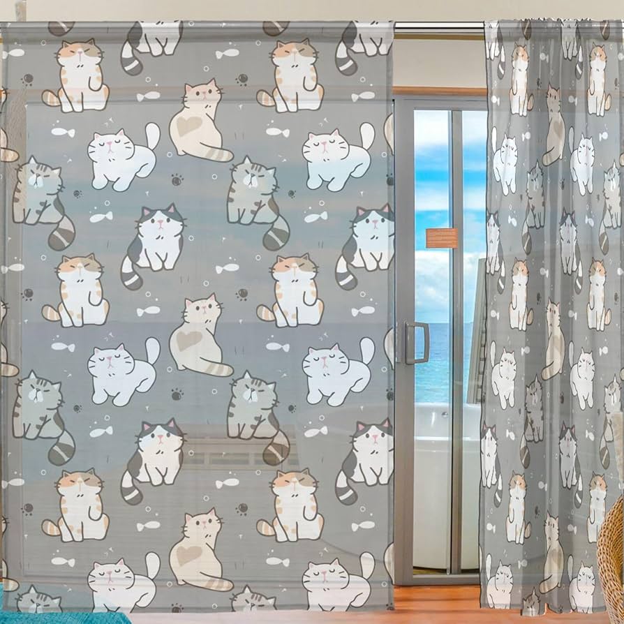 猫美様　フロントカーテンのみ Levolva NV350キャラバン プレミアムGX サイドカーテン｜日産