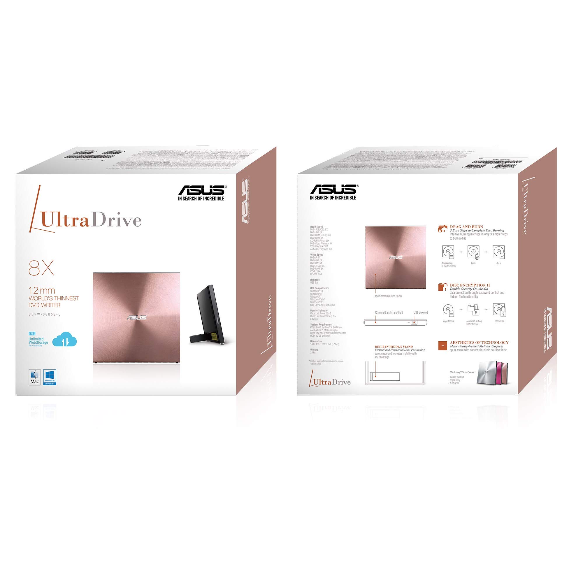 SDRW-08U5S-U/SIL/G/AS
