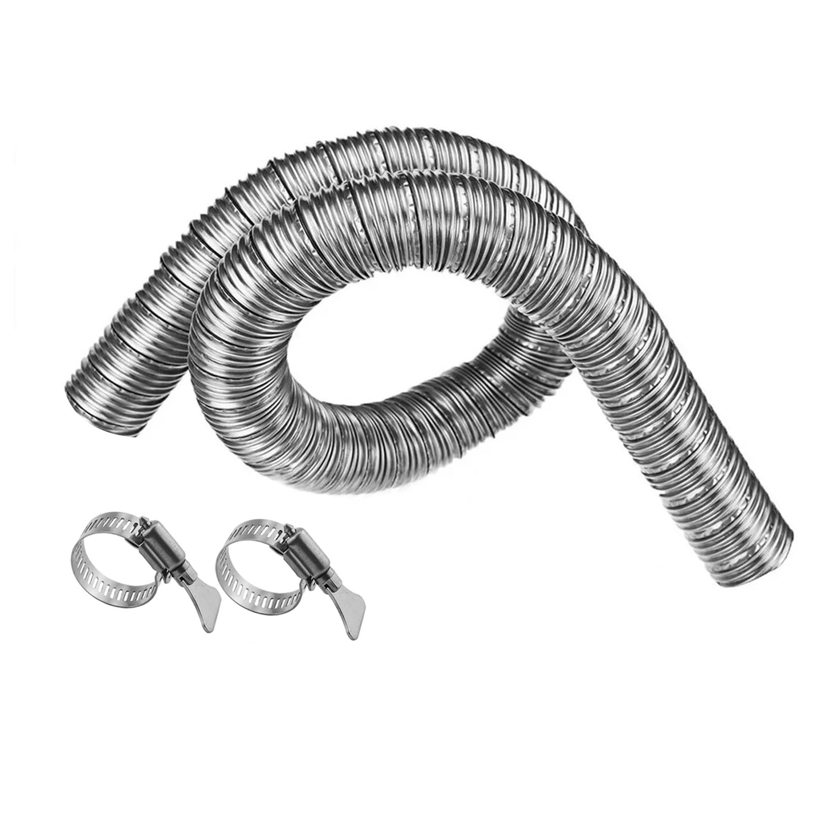 Cardanbocht Uitlaatbuis 51mm Staal L=660mm | SIU045117 | Voorwinden Parts