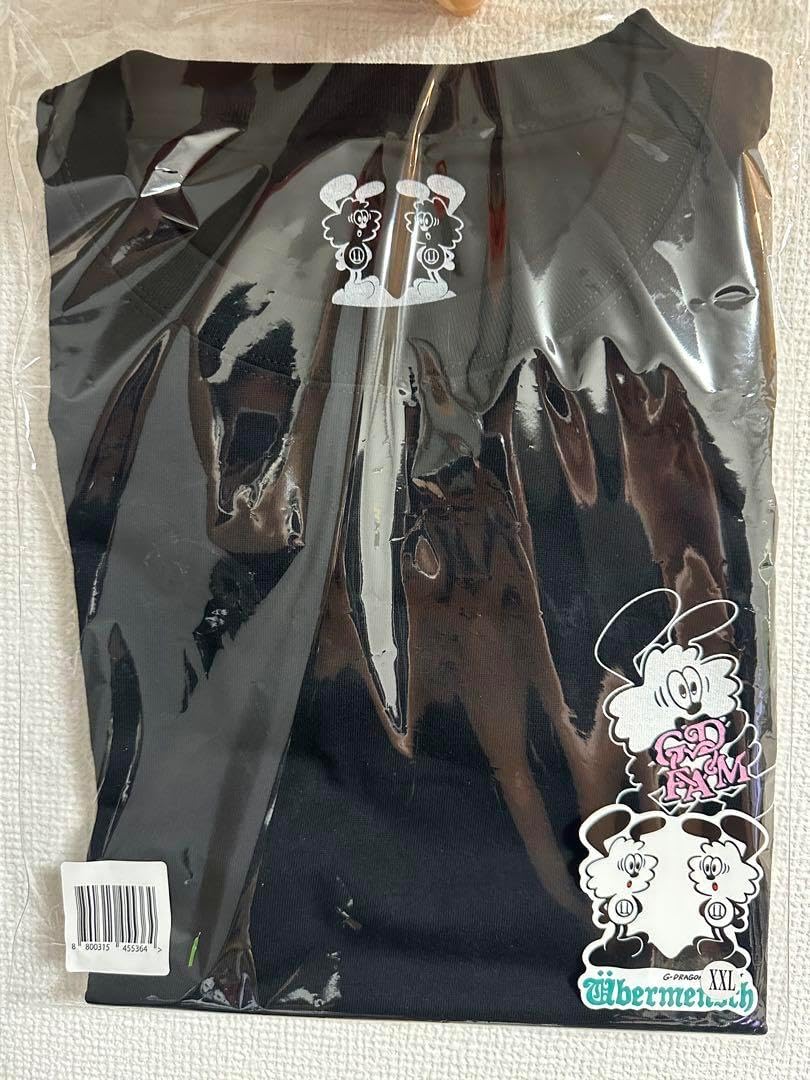 VERDY x ÜBERMENSCH ブラック Tシャツ XXL VERDY x G-DRAGON Ubermenschコラボ ブラック XXL VERDY x G-DRAGON