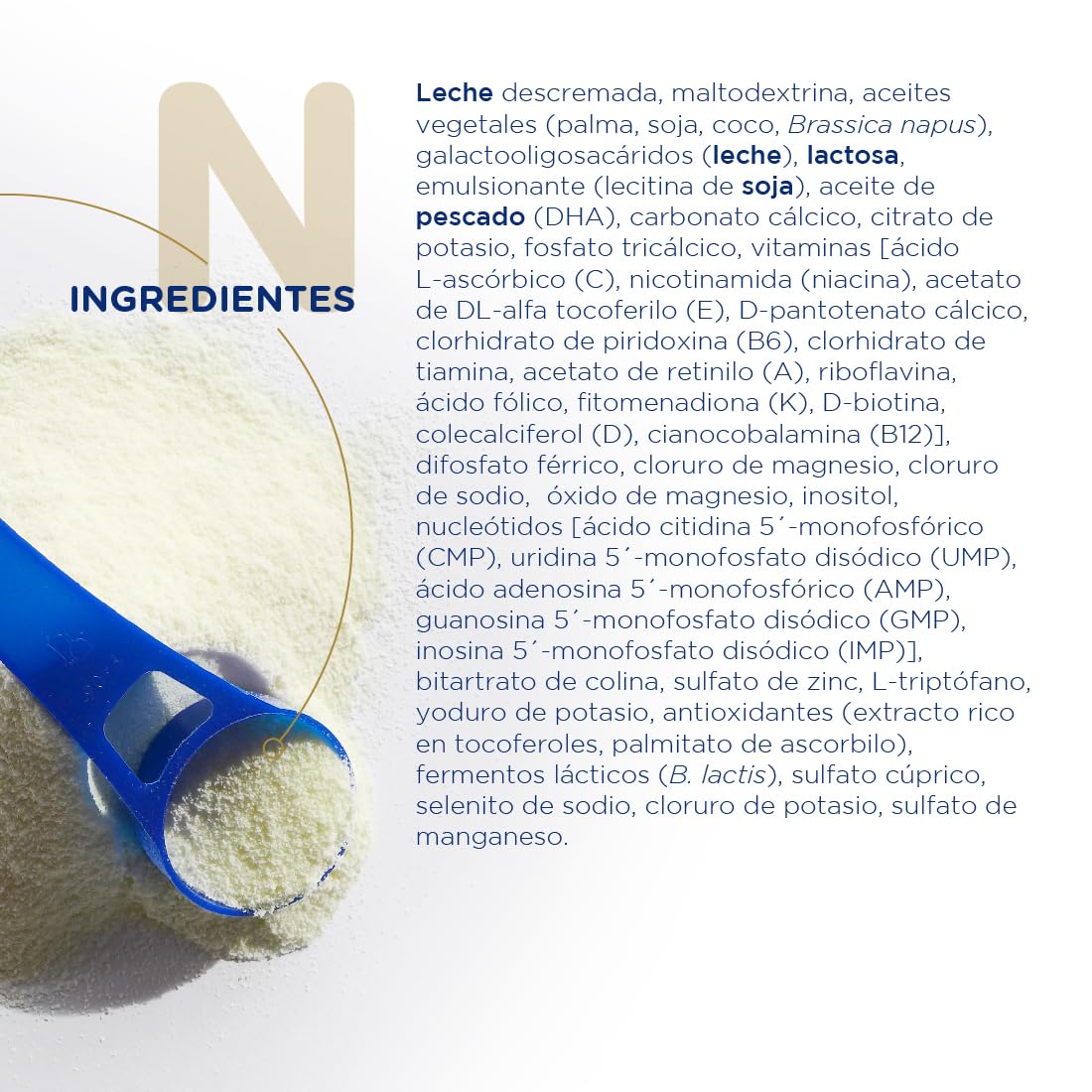 Novalac Premium Proactive 3 Leche de Continuación 1-3 Años. Contribuye al Desarrollo Normal y del sistema inmunitario del Bebé. Fórmula Elaborada con Pediatras rica en Calcio, Yodo, ViT A y D - 800 g