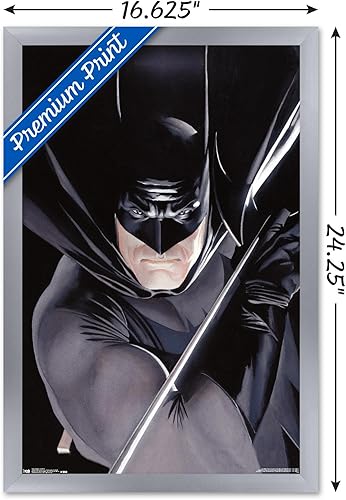 Miniatura 46 de Trends International DC Comics Batman - Póster de pared de retrato, 14.725 x 22.375 pulgadas, versión enmarcada en negro Versión con marco negro