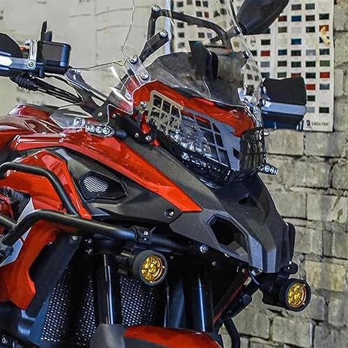 Miniatura 4 de Headlight Protector Cover Motorcycle For Bennlli For TRK502X For TRK502 2018 2019 2020 2021 2022 2023 For TRK 502 Headlight Head Light Guard