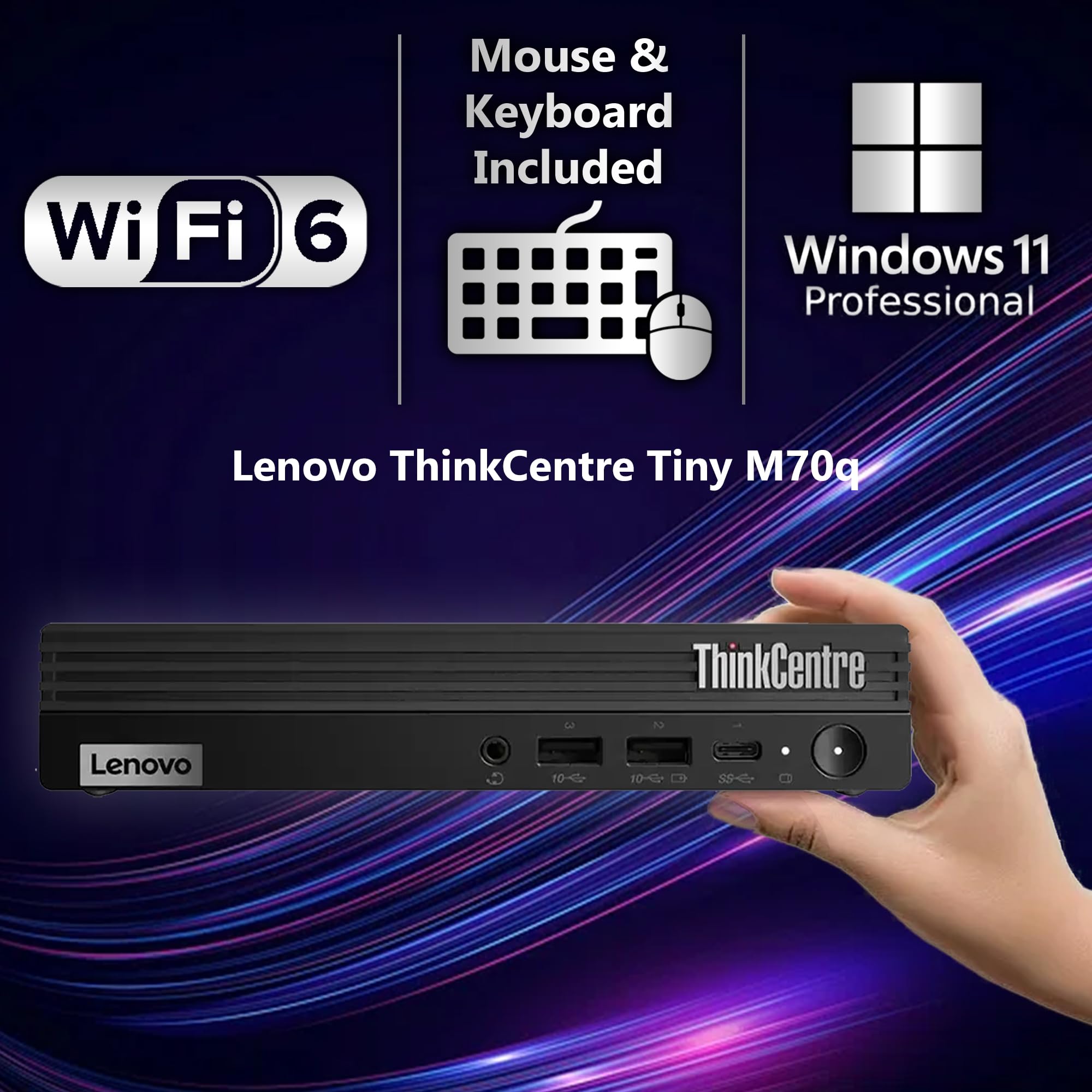 OEM Lenovo ThinkCentre M70 Tiny M70q Intel Hexa Core i5