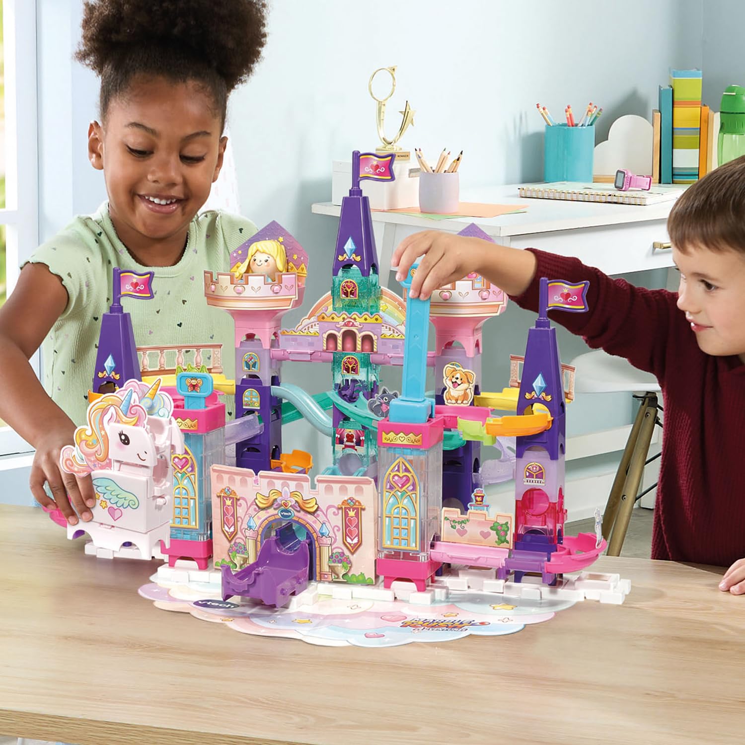 VTech Marble Rush Adventures Schloss der verzauberten Prinzessin, Kugelbahn