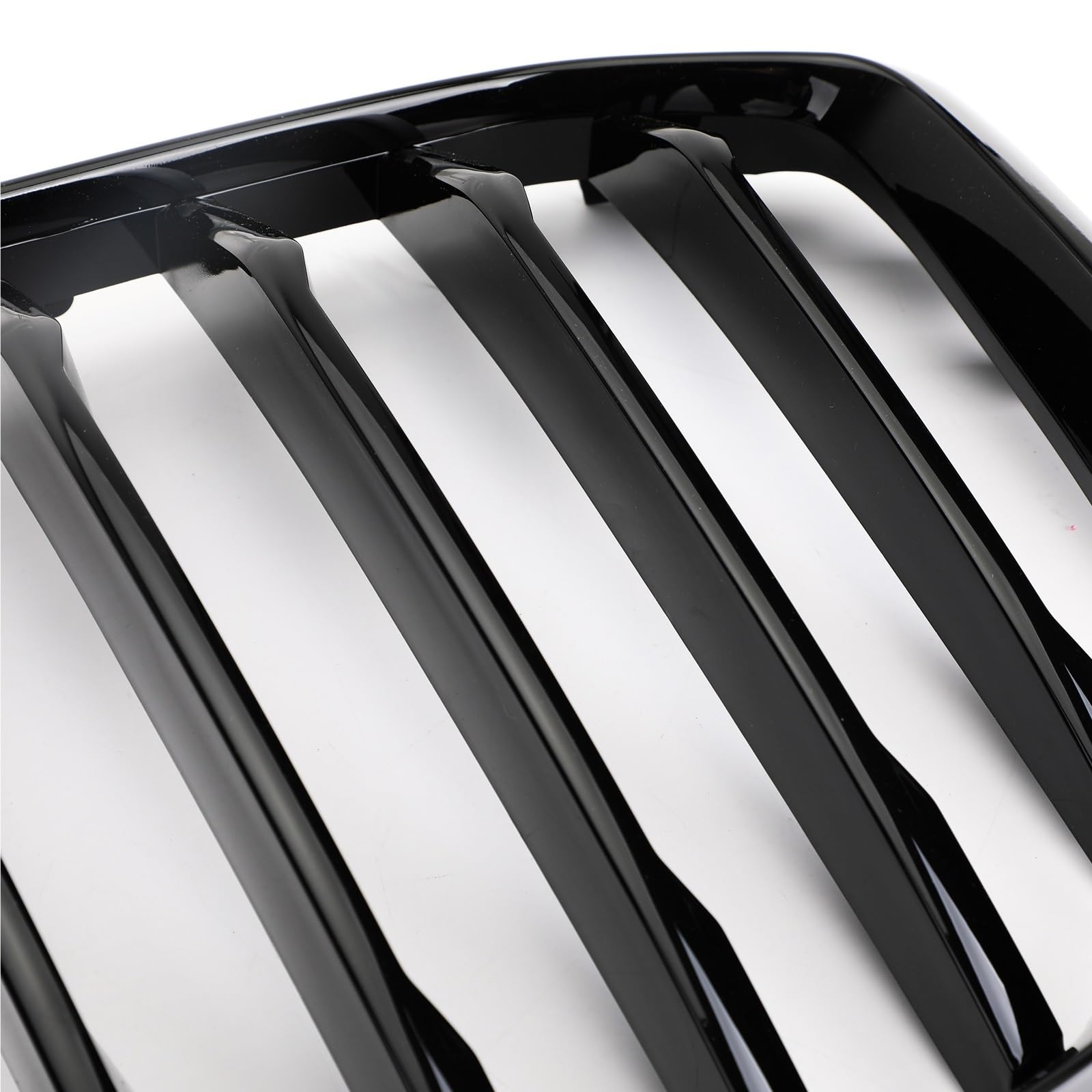 osłona chłodnicy silnika osłona Pasuje do BMW X5 G05 2019 X6 G06 2020 2021 2022 Przednia nerka Grille Grille Gloss Black Silver Diamond Sports kratki samochodowej(G05 GB SIL Diamond)