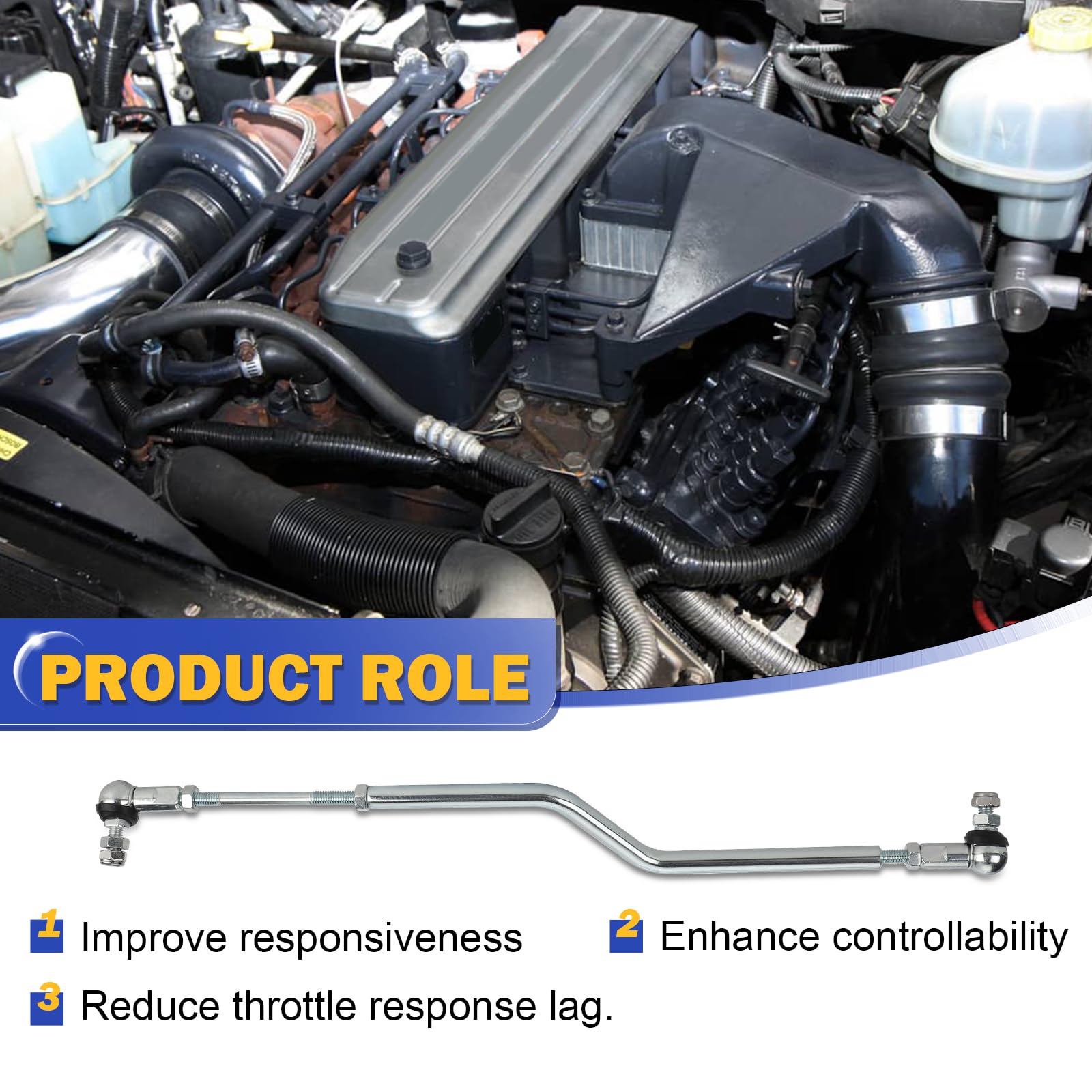 けたロー Amazon.com: 3932317 Throttle Linkage Kit Accelerator Linkage