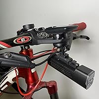 Vista 4 de Kit de inserción de adaptador de montaje GPS para computadora de bicicleta, cubierta trasera giratoria compatible con Gar min Edge 500/530/1050