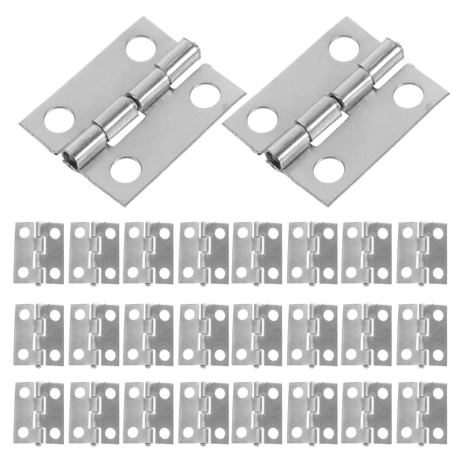 Cerniere Metalliche Mini con Viti per Scatola Gioielli DIY Kit Legno