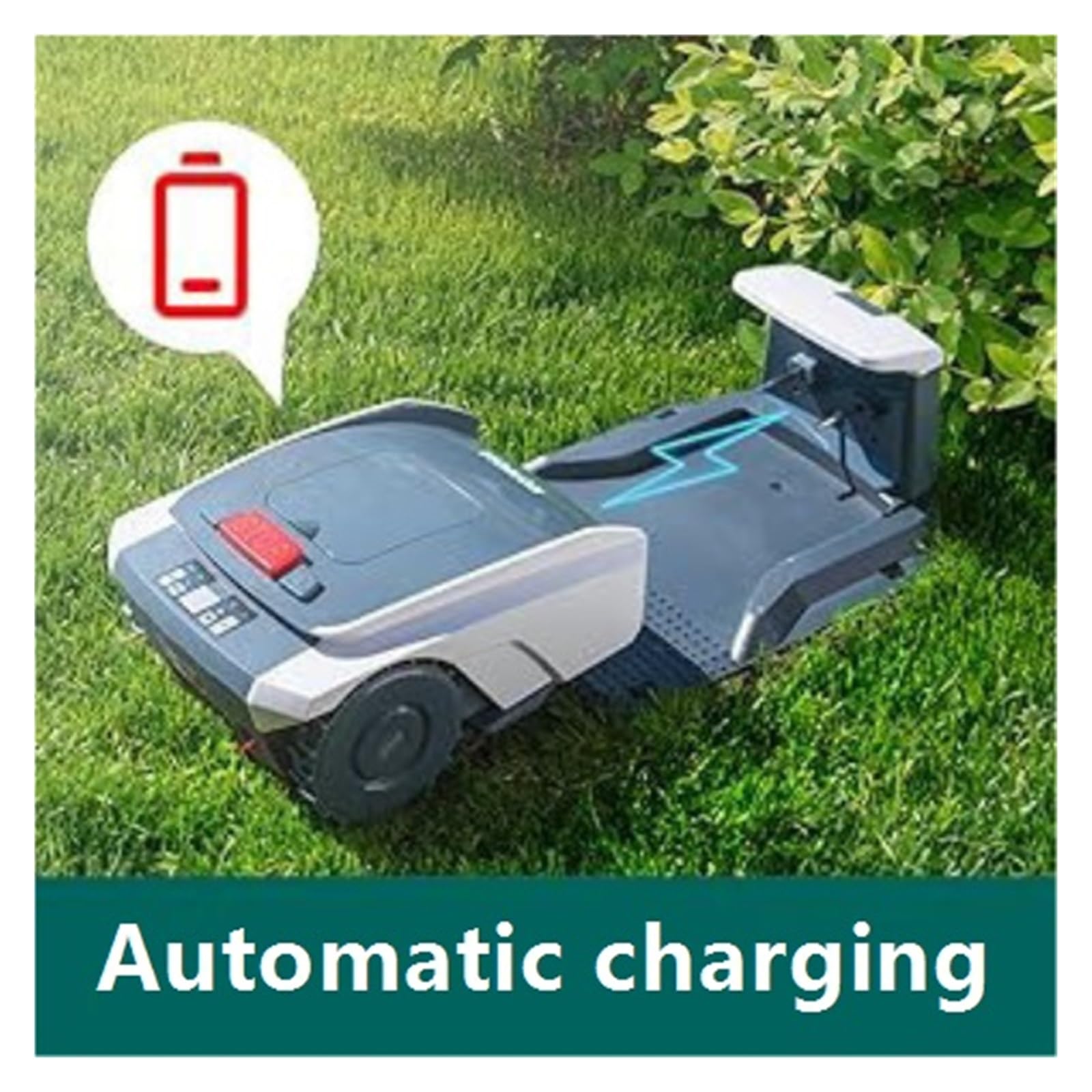 Cortadora De Césped Completamente Automática Corte Alta Eficiencia Ruta Planificación del Teléfono Móvil Robot Cortador Jardín Ligero Y Seguro