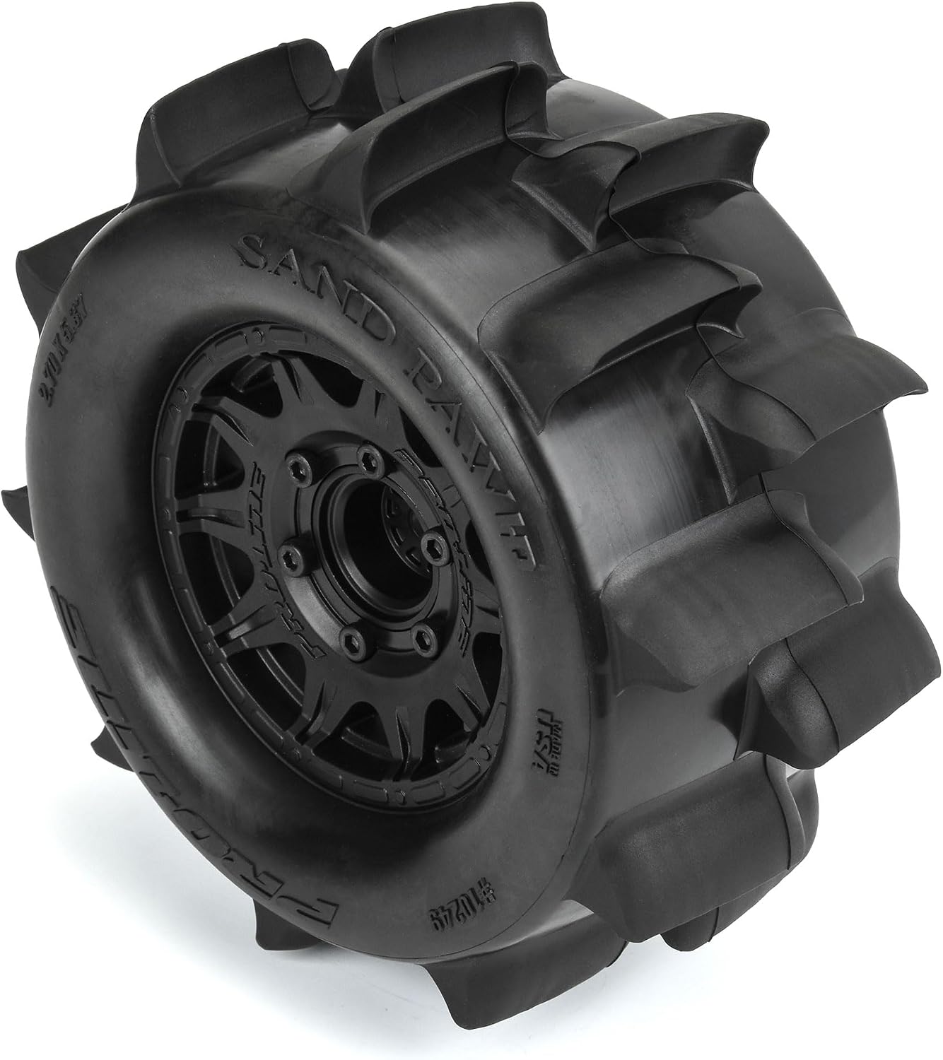 Sand Paw HP Belted 2.8" Tires on Raid Black 6x30 Wheels PRO1024910