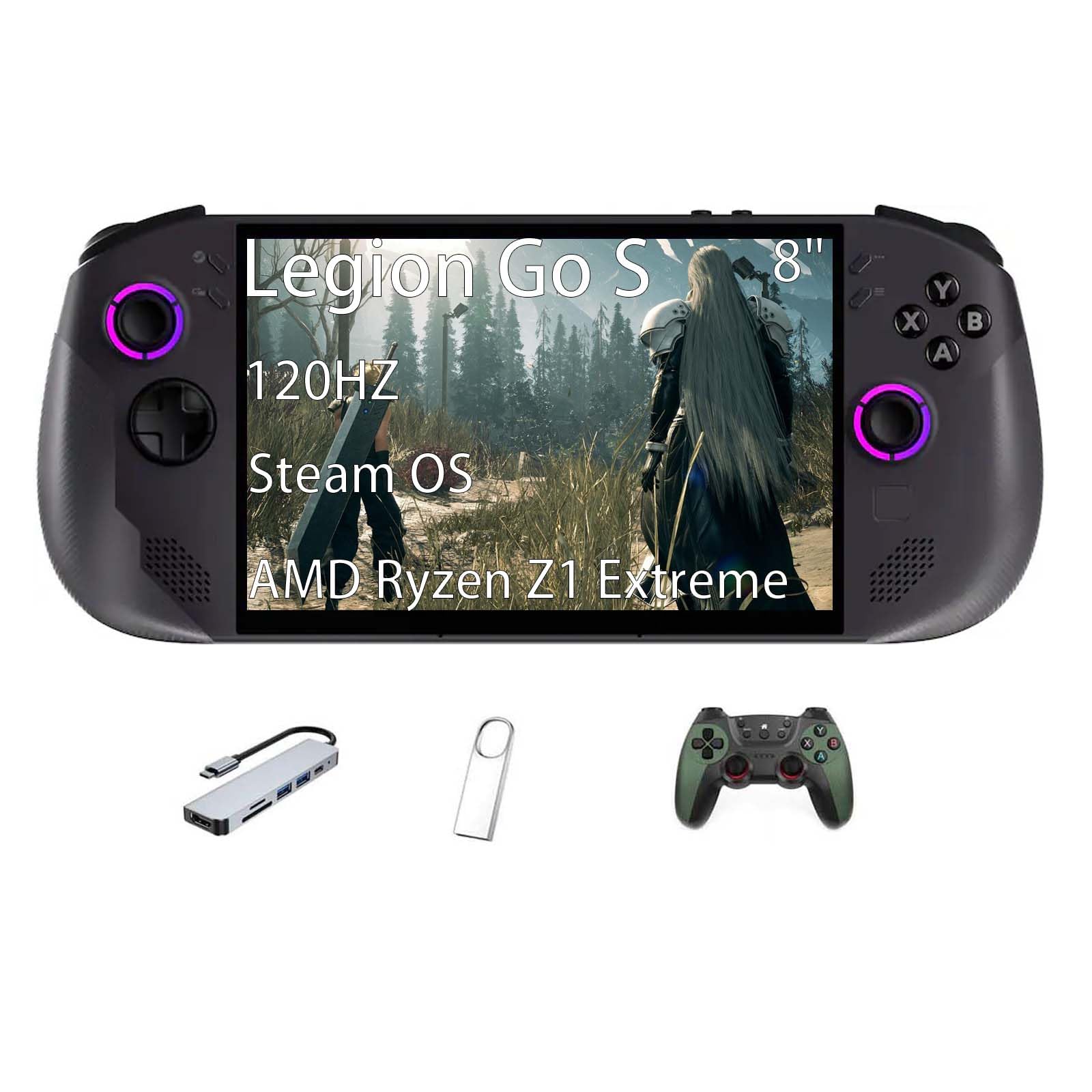 Amazon.com: Lenovo Legion Go S Handheld Gaming Console, 32GB RAM