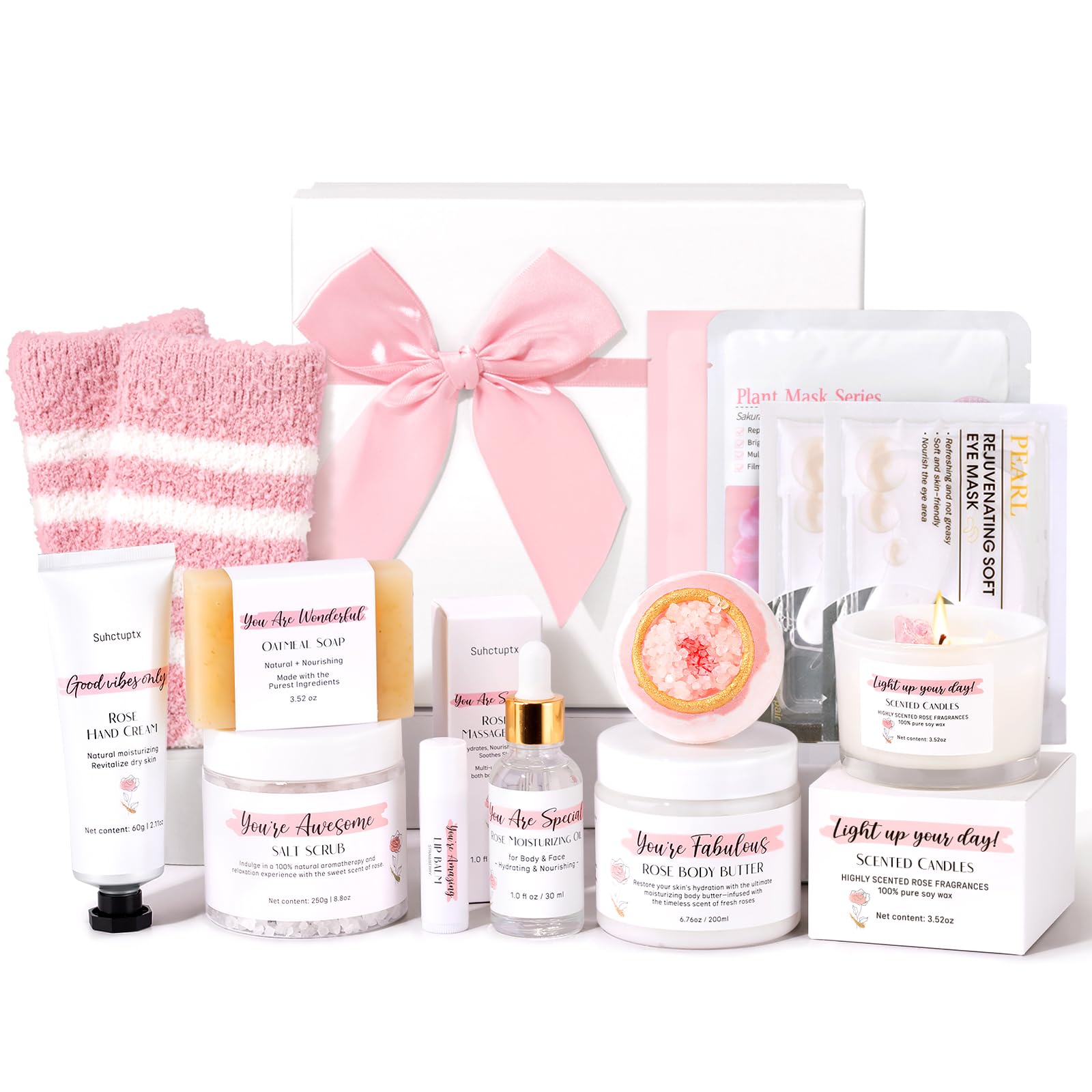 Suhctuptx Rose Spa Kit