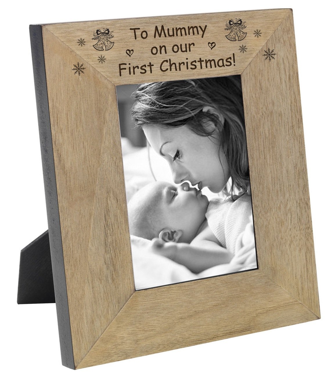 Gifts For Women Brpwn To Mummy On Our First Christmas Photo Picture Frame 6 X 4 6X4 Gifts Presents For Mum Mother 1St Gift From Baby Son Daughter