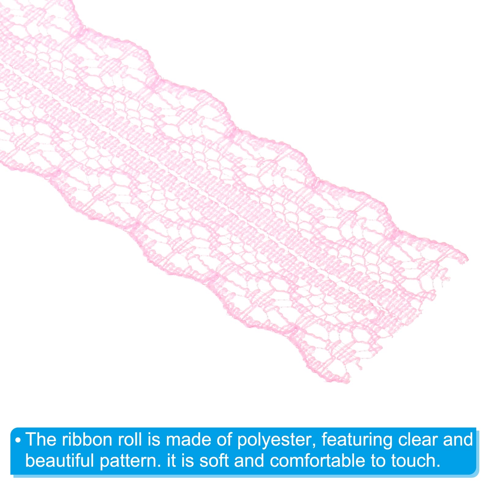 PATIKIL 1.2 Inch x 11 Yards Lace Trim Ribbon - Image 4