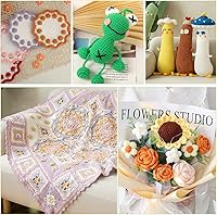 Vista 7 de Gancho de ganchillo ergonómico de 2 mm, agujas de ganchillo para tejer, agujas de tejer lisas para manualidades DIY, gran regalo para mujeres