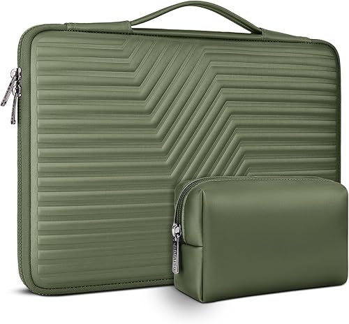 Miniatura 2 de DOMISO Funda para portátil de 17 pulgadas con bolsa, a prueba de golpes, impermeable, EVA, para MSI GS73VR Stealth ProLenovo IdeaPad 320 321HP Envy