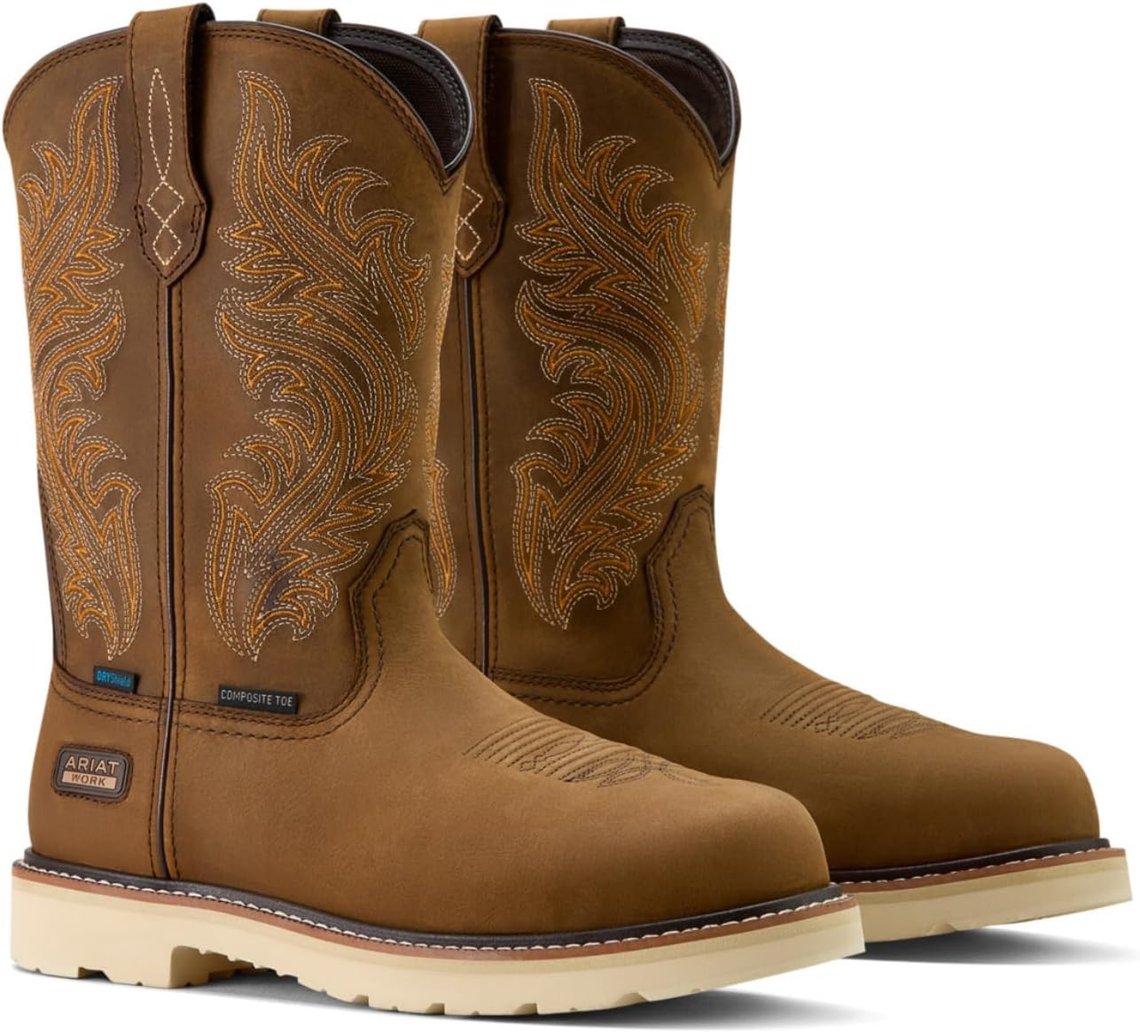 ARIAT mens Activator Argo Waterproof Round Toe Composite Toe Work Boot - Image 6