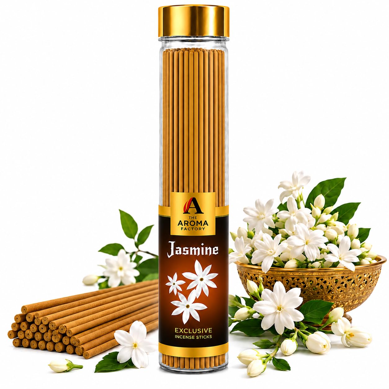 Amazon.com: The Aroma Factory Jasmine Charcoal Free Incense Stick