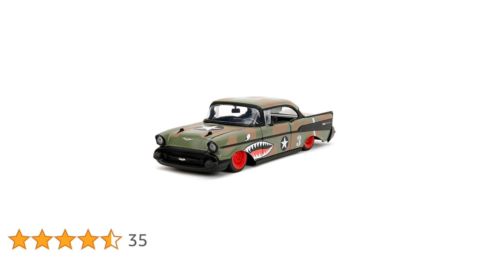Jada Big Time Muscle 1:24 1957 Chevrolet Bel Air Die-Cast Car