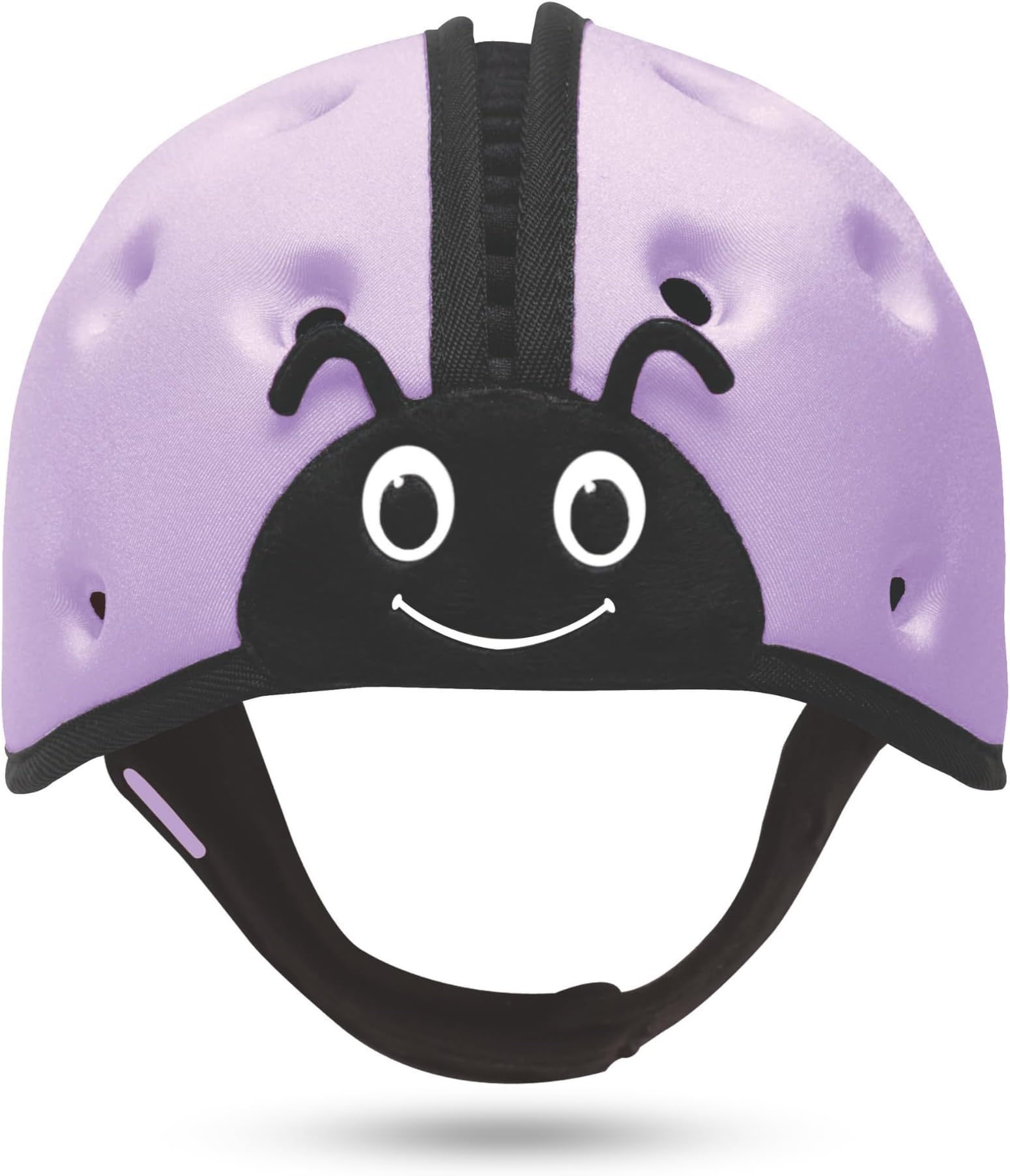 SafeheadBABY Soft Helmet for Babies Learning to Walk - Ladybird Purple