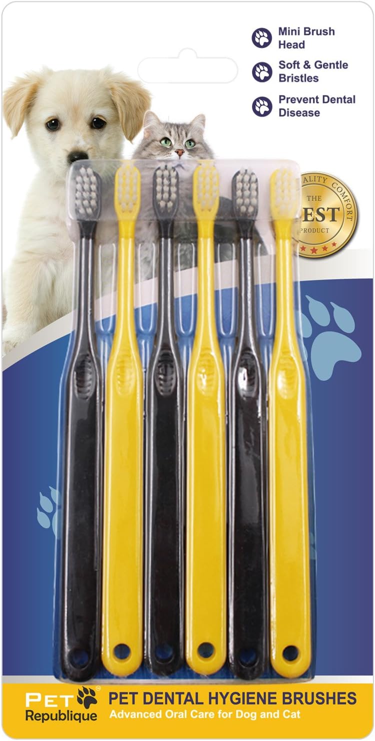 Pet Republique Small Toothbrush for Dogs Cats Cat