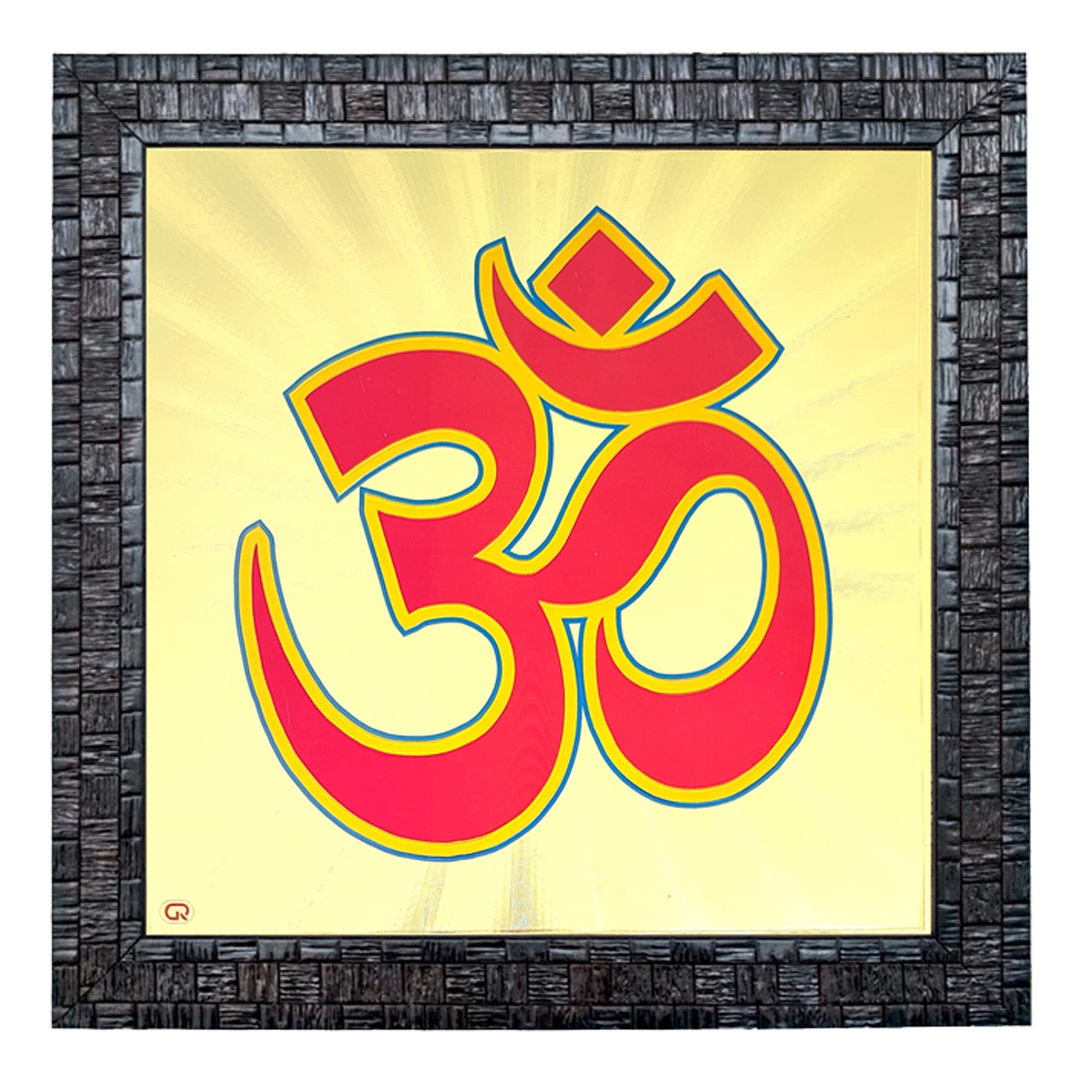 Gold Plated Kuber Lakshmi Yantra - Wall Hanging -24